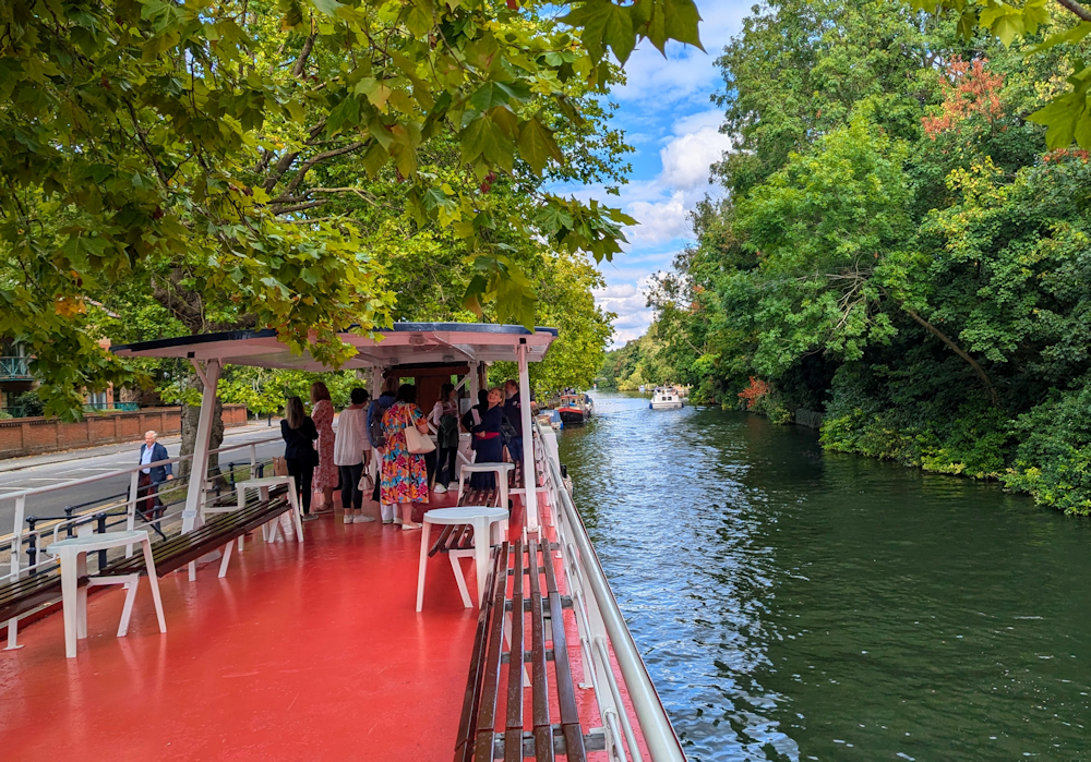 Windsor & Maidenhead Boat Company, The Georgian on the River Thames moored at Maidenhead